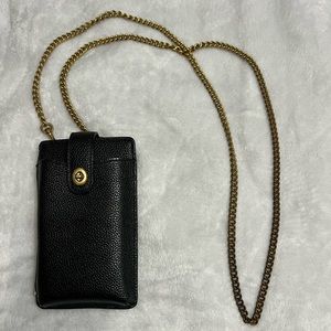 Great condition coach cellphone bag and wallet
